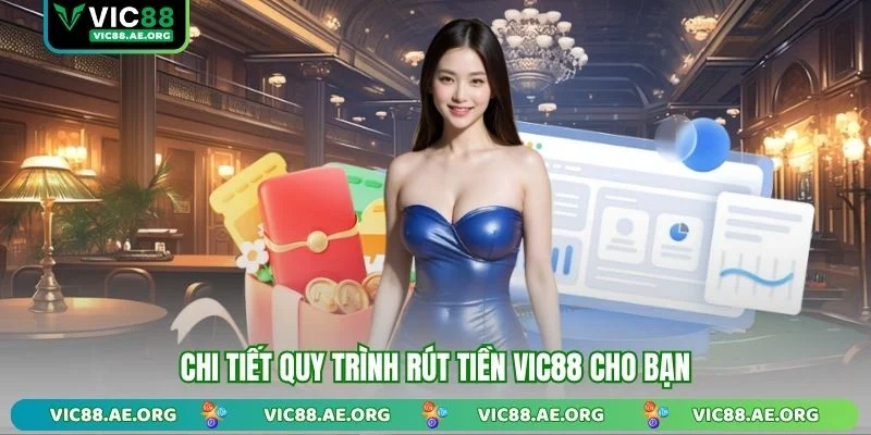 Chi tiết quy trình rút tiền VIC88 cho bạn