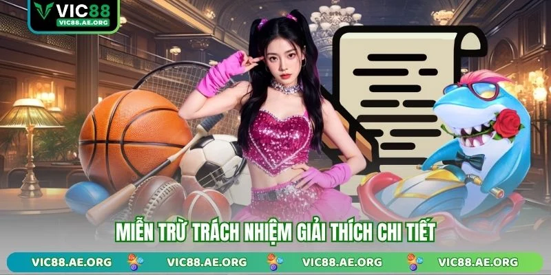 Miễn trừ trách nhiệm giải thích chi tiết
